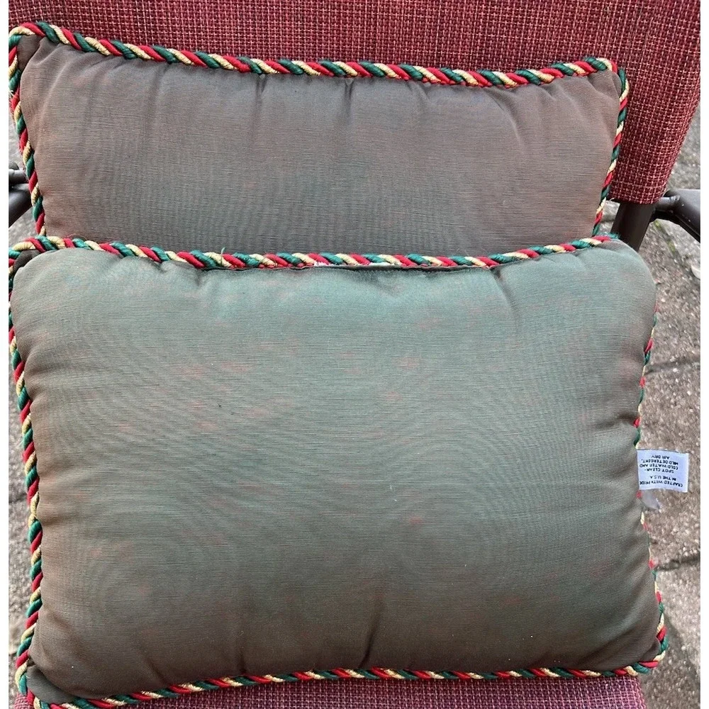 Christmas Decorative‎ Throw Pillows Set Of 2 River Dale USA